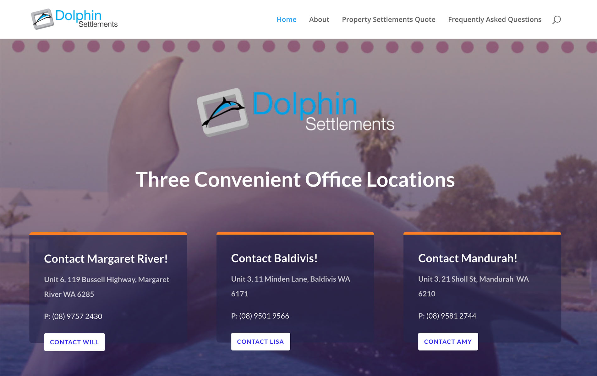 Dolphin Settlements Home