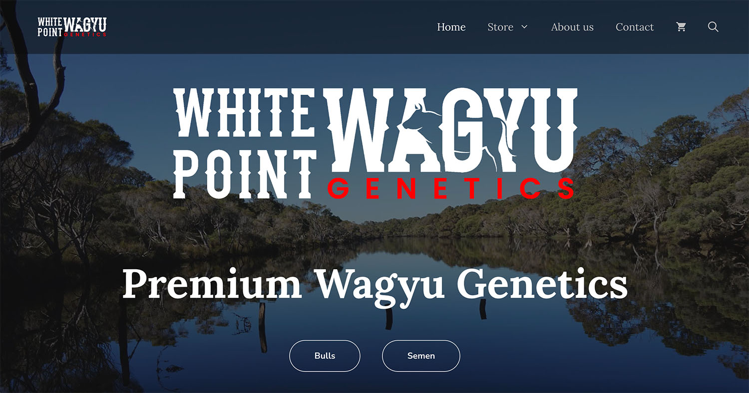 White Point Wagyu website